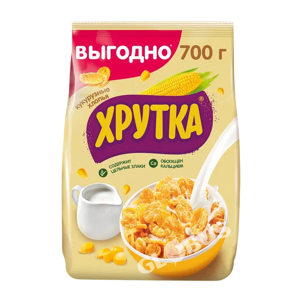 Хлопья кукуруз Хрутка 700г м/уп