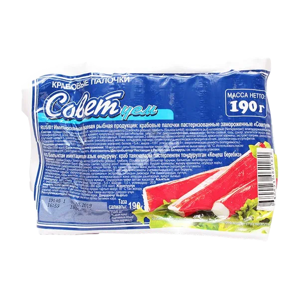 Крабовые палочки Советуем 190г