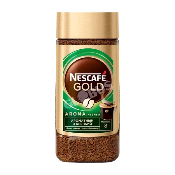 Nescafe Gold Aroma Intenso аралаштырма кофеси 85г ст/б