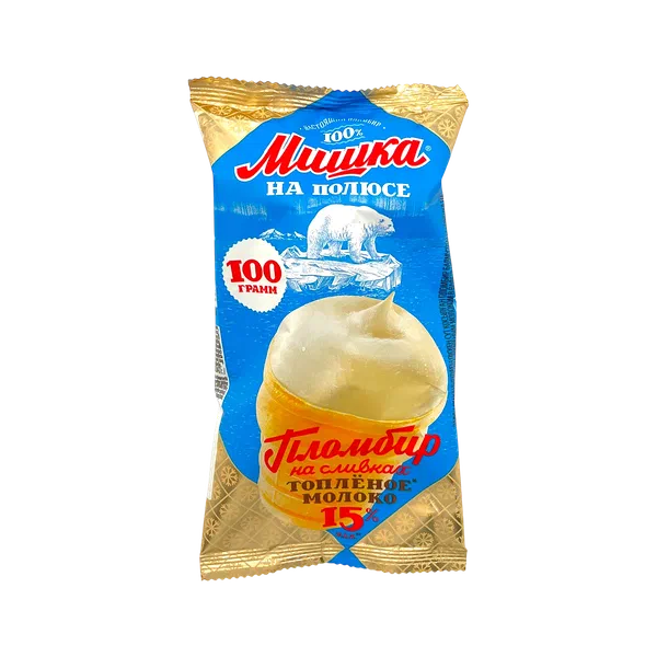 Мишка на полюсе бышкан сут даамы м/н балмуздак 100г