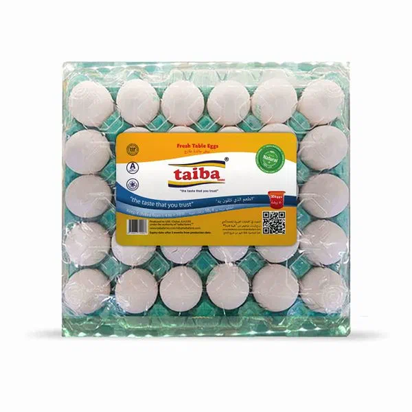 TABIAH FRESH WHITE EGGS LARGE SIZED POULTRY 30-PIECE TRAY