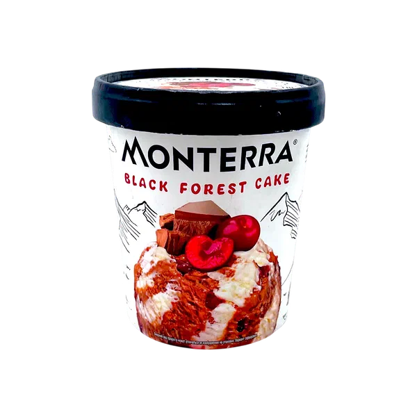 Мороженое Nestle Monterra со вкусом шок-вишневого торта 480г