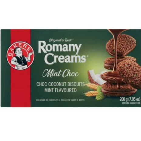 Romany Creams Mint Choc 200g