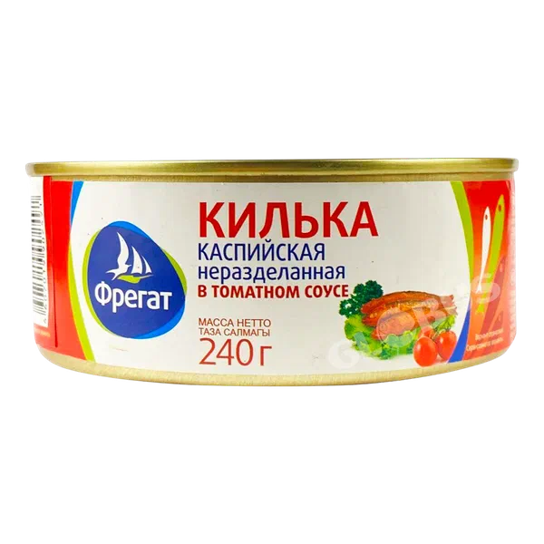Килька Фрегат в том. соусе 240г ж/б