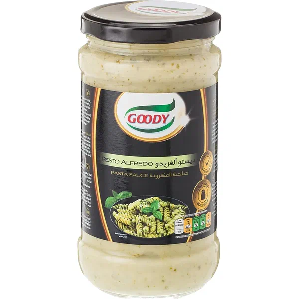 GOODY PESTO ALFREDO PREMIUM CREAMY PASTA SAUCE 411G