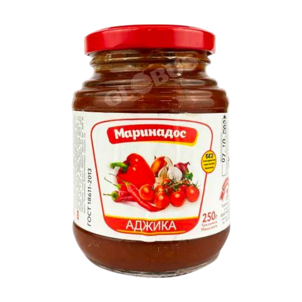 Аджика Сэм Маринадос острая 250г ст/б