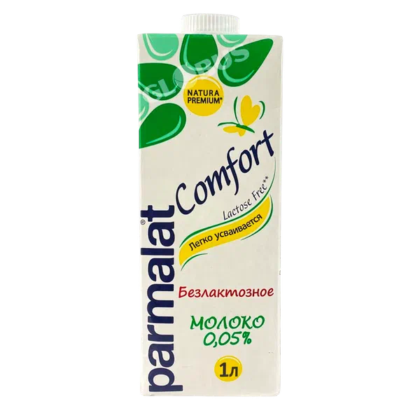 Молоко Parmalat Comfort безлактозное 0,05% 1л т/п
