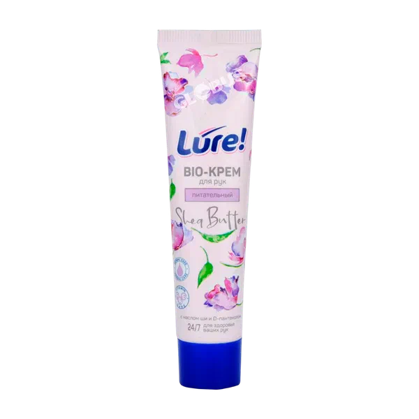 Крем д/рук Lure BIO питат. с маслом ши и D-пантен. 40мл