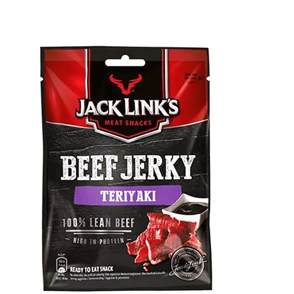J-LINKS BEEF JERKY TERIYAKI 25G - TERIYAKI BEEF JERKY