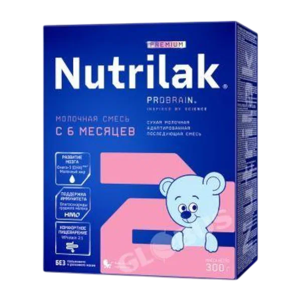Смесь дет. Nutrilak Premium 2 мол. с пребиот. с 6 мес. 300г