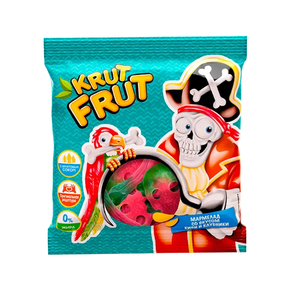 Krut Frut Черепа и кости мармелады 70г