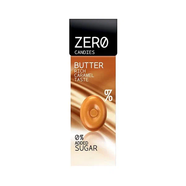 ZERO BUTTER 0% NAS 32G - SUGAR-FREE BUTTER FILLED CANDY