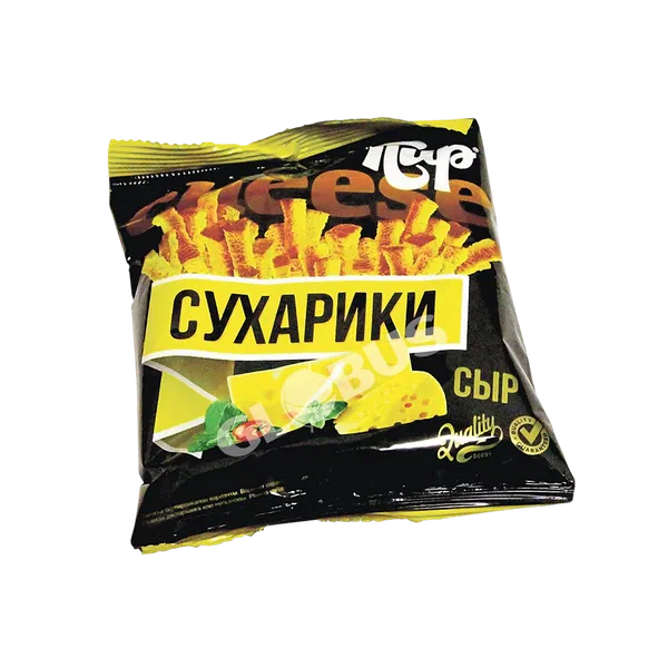 Сухари Пир сыр 65г п/п Kirbi Кыргызстан 120 GL
