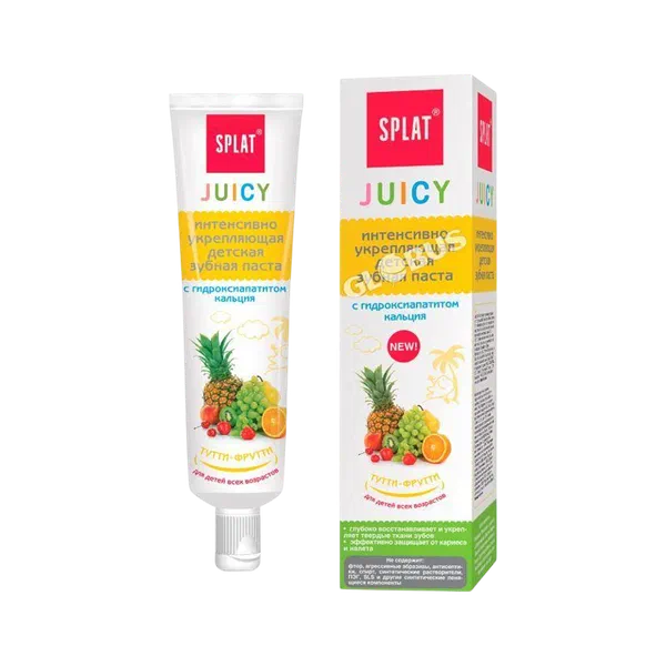 Паста зубн Splat Juicy детск тутти-фрутти 35мл