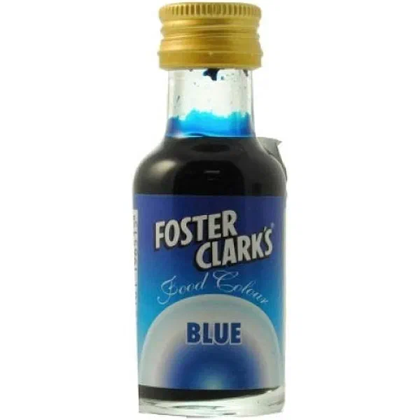 FOSTER CLARK’S BLUE FOOD COLORING HIGH-INTENSITY LIQUID 28ML