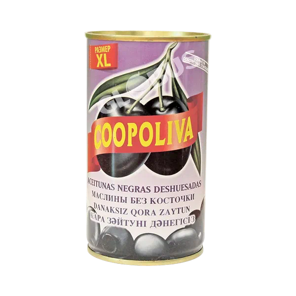 Маслины Coopoliva конс. б/к 350г ж/б