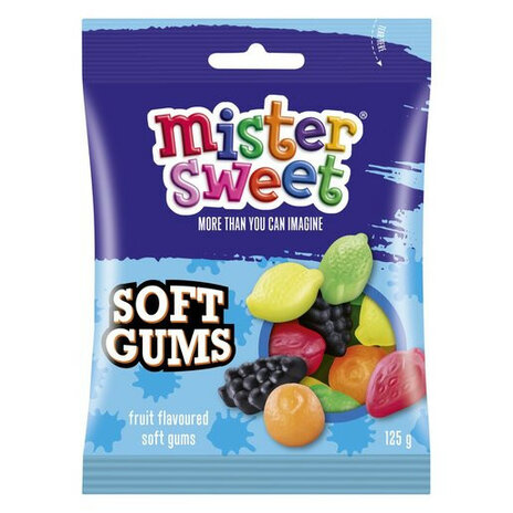 Mister Sweets Soft Gums 125g