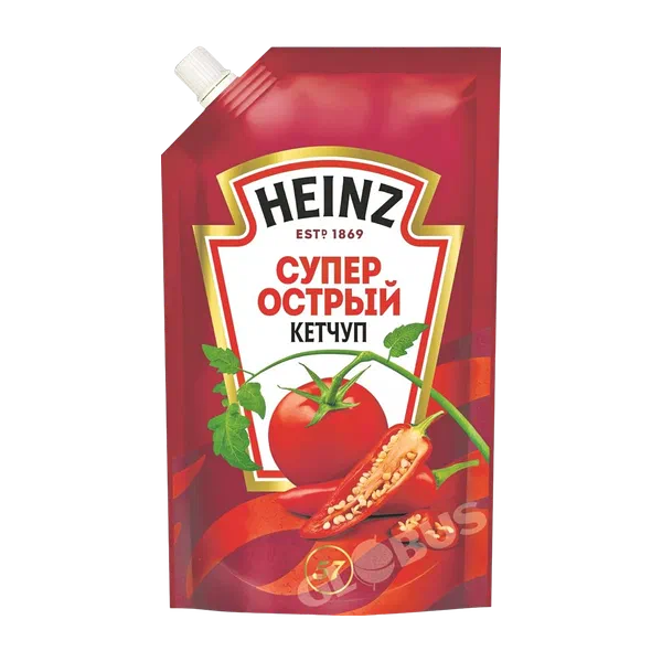 Кетчуп Heinz супер острый 320г д/п