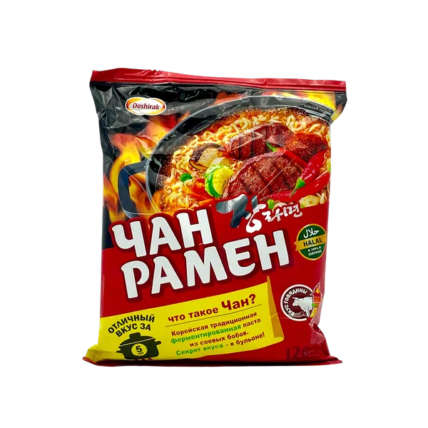 Вермишель б/п Чан рамен говяд остр 120г