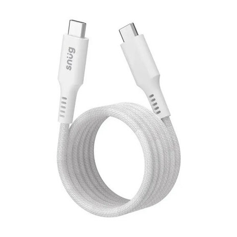 Snug Magnetic TypeC/TypeC Cable 1.2M-White