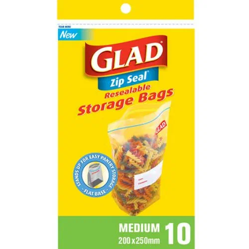 Glad Storage Pantry Bags Medium 10s