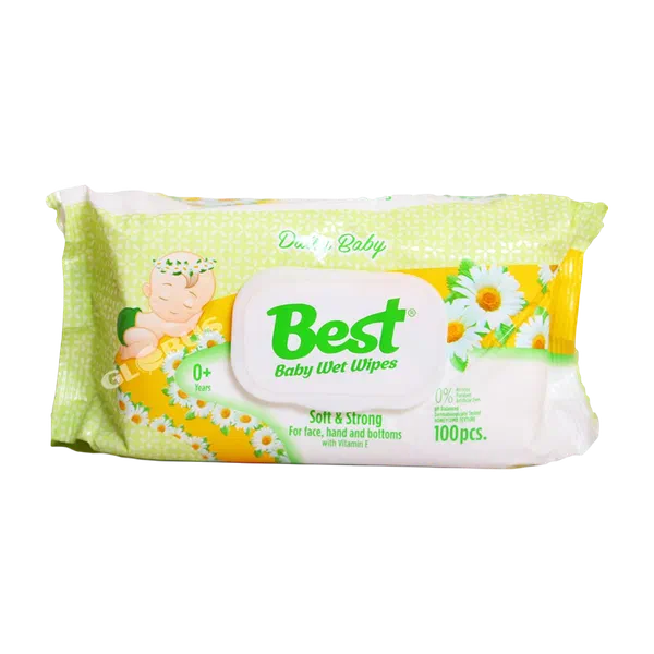 Салфетки влажн Best Daisy Baby 100шт