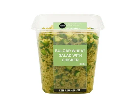 Bulgar Wheat Salad With Cucumber & Chicken 380g