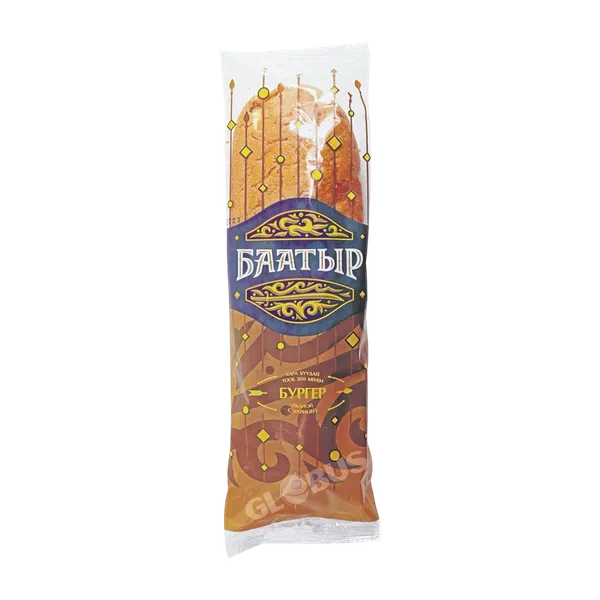 Бургер Баатыр ржаной с курицей 190гр СП PL1
