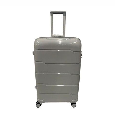 Abs Travel Trolley Silver 28 Inch