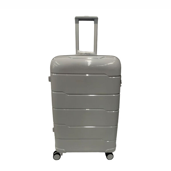 Abs Travel Trolley Silver 28 Inch