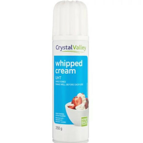 Crystal Valley Whipped Cream 250g