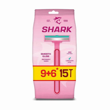 Shark Lady Razor Smooth Glide 2 Blades 9+6*