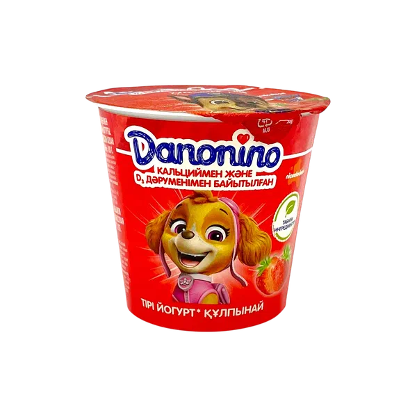 Йогурт Danone Danonino клубника 3% 100г п/ст