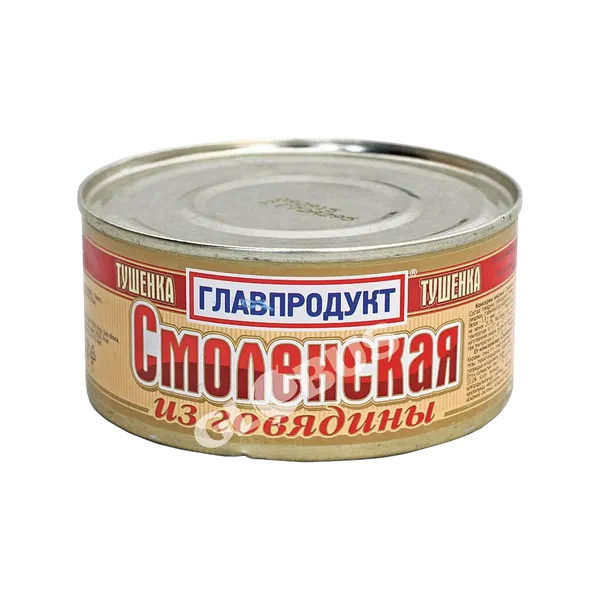 Тушенка Главпродукт Смоленская из гов. 325г ж/б