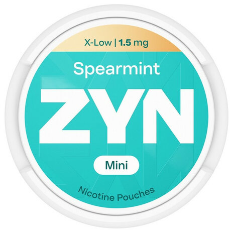ZYN Spearmint Mini X-Low 1.5mg