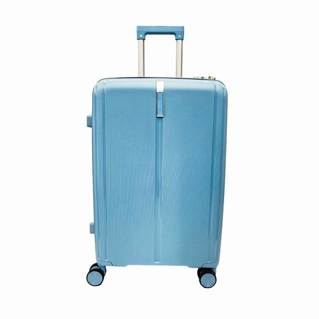 Abs Travel Trolley Blue 20 Inch