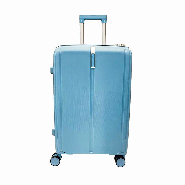 Abs Travel Trolley Blue 24 Inch