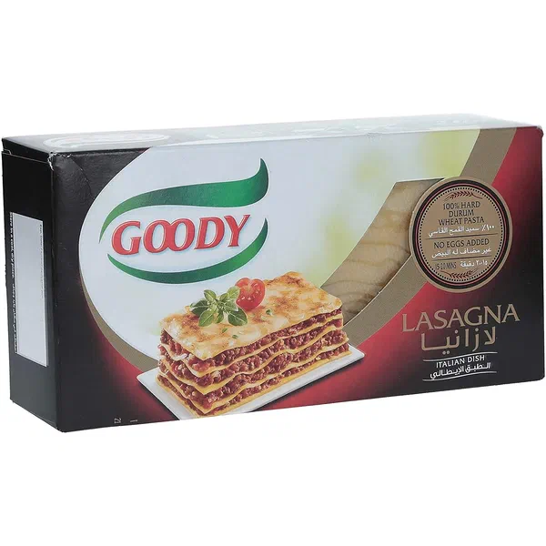 GOODY TRADITIONAL LASAGNA EGG-RICH DURUM WHEAT SHEETS 500G