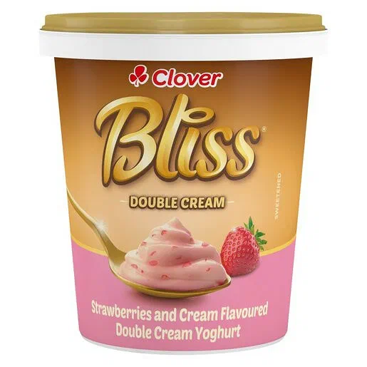 Bliss Double Cream Strawberry & Cream Yoghurt 1kg