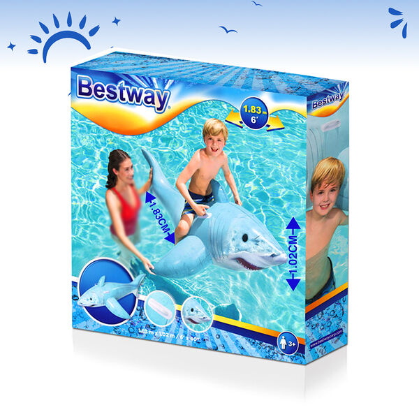 Bestway Animal Buddies Pool Mat 1.83M X 1.02M 26-41405