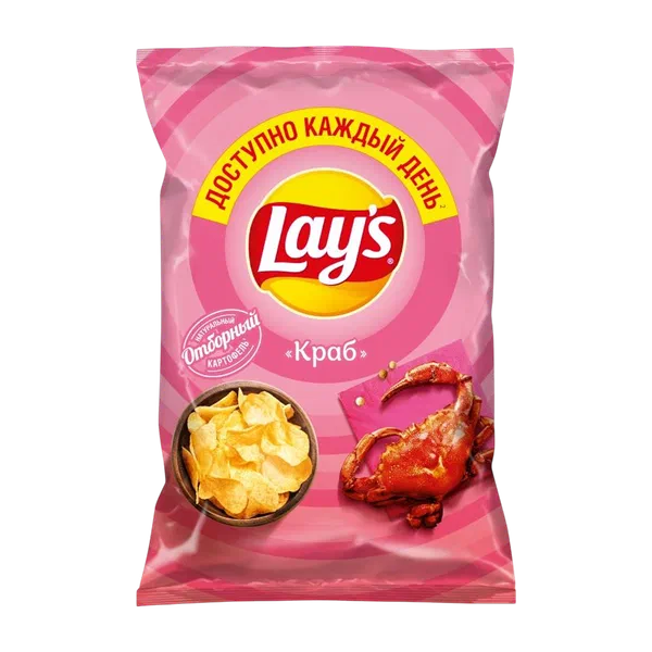 Lay's Краб чипсылары 70г