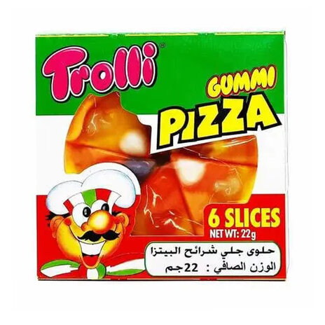 Trolli Pizza 6 Slices 25.5 Gm