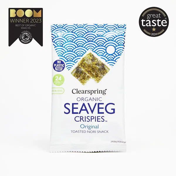 CLEARSPRING ORG S-C ORIGINAL 4GMS - ORGANIC SEAWEED ORIGINAL SNACK