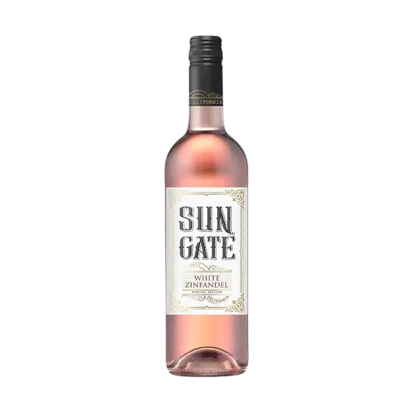Вино Sun Gate White Zinfandel роз п/сл 0,75л ст/б США 6