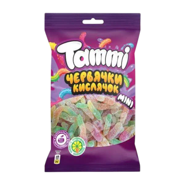 Кычкыл червячок мармелад Tammi 45г