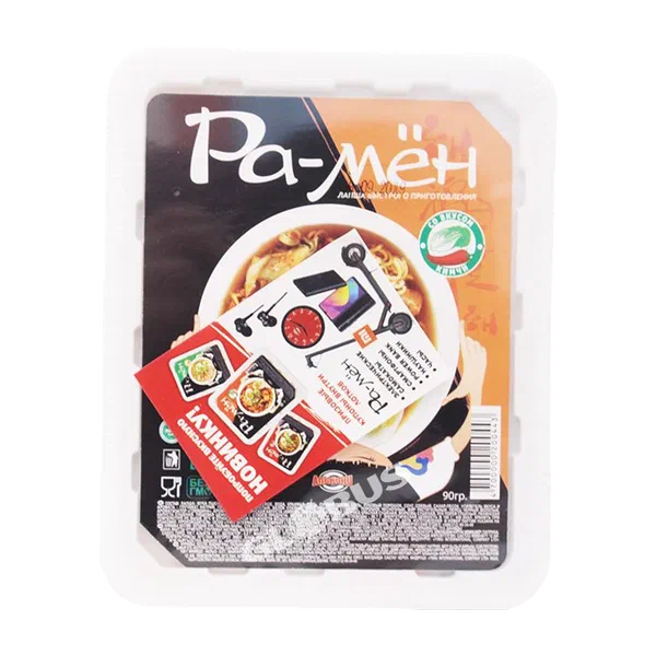 Вермишель б/п Алькони Ра-мен Кимчи 90г чашка