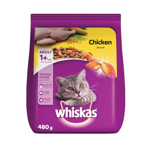 Whiskas.Chicken Hk 480 Gm