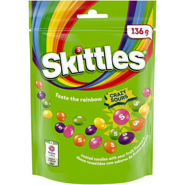 Skittles Sours Big 136g