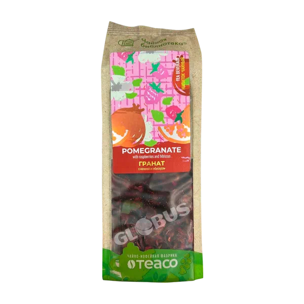 Teaco гранат/малина/гибискус м/н чайы 100г