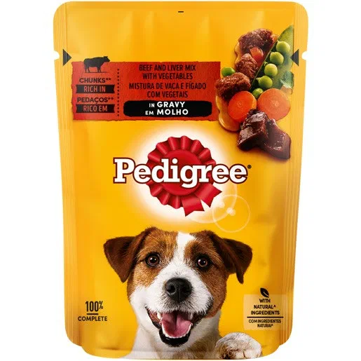 Pedigree Gravy Beef Liver & Veg 100g
